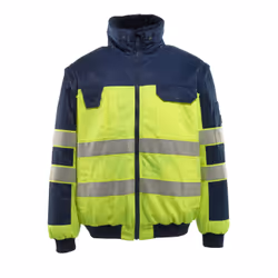 MASCOT 00920-660-171, Jacket, Any gender, Navy, Yellow, 5XL, 1 pockets, Cotton, Polyester