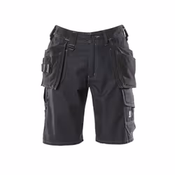 MASCOT 09349-154-09, Shorts, Any gender, Black, Cotton, Polyester, 260 g/m², 35%