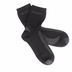 MASCOT 50410-881-0918, Anthracite, Black, Adult, Unisex, 10/13, 44/48, Cotton, Elastane, Polyamide, Polyester
