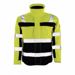 MASCOT 09335-880-171, Jacket, Man, Navy, Yellow, 5XL, Polyester, 240 g/m²