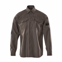 MASCOT 09004-142-18, Shirt, Any gender, Anthracite, M, 2 pockets, Carbon fibres, Cotton