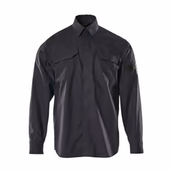 MASCOT 09004-142-10-43-44, Shirt, Any gender, 43-44, 010 - Dark Navy, 44 cm, 185 g/m²