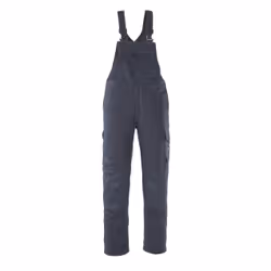 MASCOT Bib & Brace, Pants, Any gender, Blue, Cotton, Polyester, 260 g/m², 35%