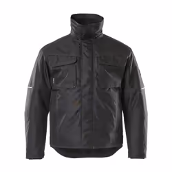 MASCOT 10135-194-09, Motorcycle jacket, Male, Adult, 2 pockets, Polyester, Black