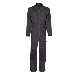 MASCOT 12311-630-09, Overall, Man, Black, XS, Cotton, 355 g/m²