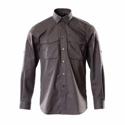 MASCOT 12004-530-18, Shirt, Man, Anthracite, 4XL, Cotton, 200 g/m²