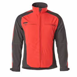 MASCOT 12002-149-0209, Jacket, Any gender, Black, Red, S, Laos, Elastane, Polyester