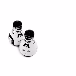 Normann Copenhagen Friends Salt & Pepper Set Black/White
