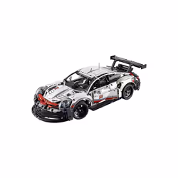 1580pcs 50cm Technical Classic Porsched 911 Rsr Sport Car Building Blocks - 1580pcs