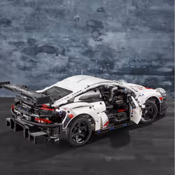 1580pcs 50cm Technical Classic Porsched 911 Rsr Sport Car Building Blocks - 1580pcs