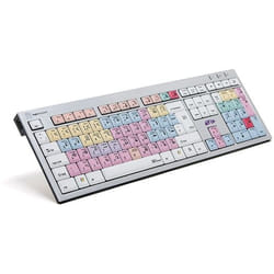 Logickeyboard Avid Pro Tools keyboard USB QWERTY UK English Multicolou