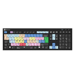 Logickeyboard LKB-MCOM4-BJPU-UK keyboard Office USB QZERTY English Bla