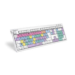 Logickeyboard LKB-FCPX10-CWMU-UK keyboard USB QWERTY UK English Multic