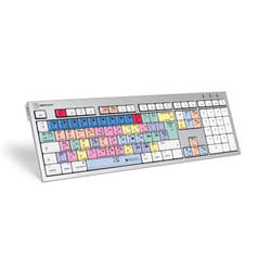 Logickeyboard LKB-PPROCC-CWMU-UK keyboard USB QWERTY English White