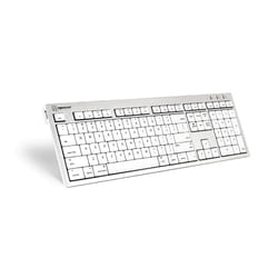 Logickeyboard SKB-CWMU-UK keyboard Office USB QWERTY UK English Silver