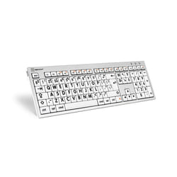 Logickeyboard LKB-LPRNTBW-CWMU-UK keyboard Office USB QWERTY UK Englis