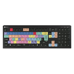 Logickeyboard LKB-PPROCC-A2PC-UK keyboard Gaming USB QWERTY English Bl