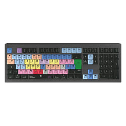 Logickeyboard LKB-MCOM4-A2M-UK keyboard Gaming USB QWERTY English Blac