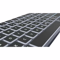 Logickeyboard SKB-TM-UK keyboard Home USB + Bluetooth QWERTY UK English Titanium - Additional view 4