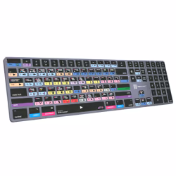 Logickeyboard LKB-MCOMP-TM-UK keyboard Office Bluetooth QWERTY English Grey, Titanium - Additional view 4