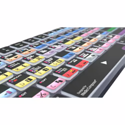 Logickeyboard LKB-MCOMP-TM-UK keyboard Office Bluetooth QWERTY English Grey, Titanium - Additional view 5
