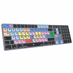 Logickeyboard LKB-MCOM4-TM-UK keyboard Office Bluetooth QWERTY English Grey, Titanium - Additional view 4