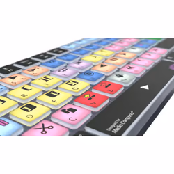 Logickeyboard LKB-MCOM4-TM-UK keyboard Office Bluetooth QWERTY English Grey, Titanium - Additional view 5