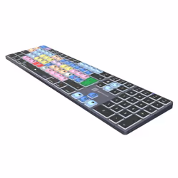 Logickeyboard LKB-MCOM4-TM-UK keyboard Office Bluetooth QWERTY English Grey, Titanium - Additional view 6