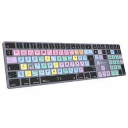 Logickeyboard LKB-FCPX10-TM-UK keyboard Office Bluetooth QWERTY English Grey, Titanium - Additional view 4