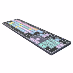 Logickeyboard LKB-FCPX10-TM-UK keyboard Office Bluetooth QWERTY English Grey, Titanium - Additional view 6
