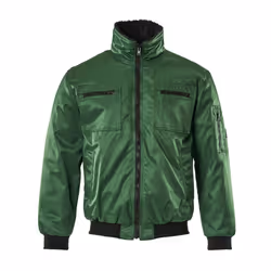 MASCOT 00516-620-03, Jacket, Man, Green, S, Cotton, Nylon, 240 g/m²