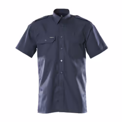 MASCOT SAVANNAH, Shirt, Any gender, Navy, Cotton, Polyester, 205 g/m², 50%