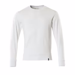MASCOT 20484-798-06-XS ONE, Jumper, Man, White, XS, 88 cm, 310 g/m²