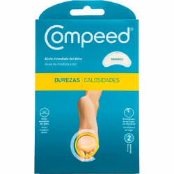 Compeed 5708932022606, 4.2 x 9.5 cm, Oval, Translucent, White, CE, 2 pc(s)