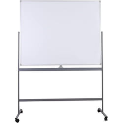Twinco Mobile Double Sided Magnetic Floor Standing Whiteboard 1200x900