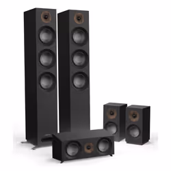 Jamo S 809 HCS, 5.0 channels, Home theatre, Black, Walnut