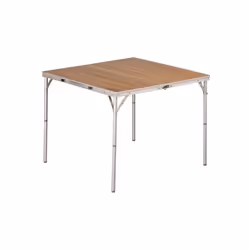 Outwell Calgary M, Dining table with bamboo top, Aluminium, Aluminium, Brown, 7.4 kg