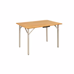 Outwell Kamloops M, Dining table with bamboo top, Aluminium, Wood, 8.5 kg