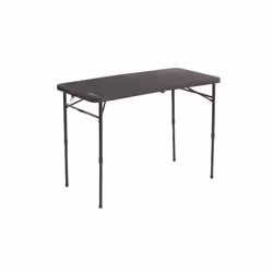 Outwell Claros M, Dining table with waterproof top, Steel, Black, 5.2 kg, Height adjustment