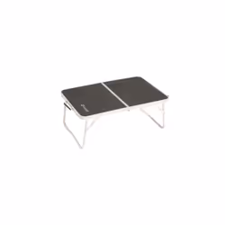 Outwell Heyfield Low Table, Black, White, Aluminium, Rectangular shape, 2 leg(s), 400 mm, 600 mm