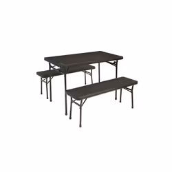 Outwell Pemberton Picnic Set, 2 seat(s), Steel, Black, 12.8 kg