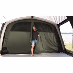 Outwell Green Oakdale 5PA Prime Air 5 Man 3 Room Tunnel Tent