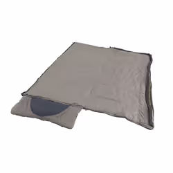 Outwell Contour Lux Adult Rectangular sleeping bag Microfibre, Polyester Blue
