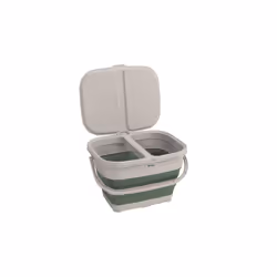 Outwell 651096 trash can 30 L Rectangular Plastic, Thermoplastic elastomer (TPE) Green