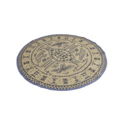 Easy Camp Moonlight Round Carpet Polypropylene (PP) Beige, Grey 1 pc(s)