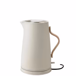 Stelton Emma, 1.2 L, Sand, Plastic, Steel, Wood, Cordless