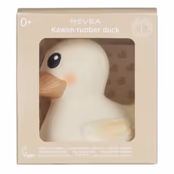 HEVEA Kawan Mini Rubberduck White Bath animal Natural
