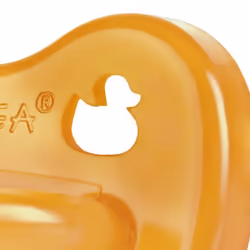 HEVEA 4037 baby pacifier Classic baby pacifier Rubber Beige