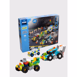 Plus-Plus Go - Streetracing Super Set 7010, Stacking blocks, 7 yr(s), Plastic, 900 pc(s)