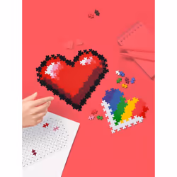 Plus-Plus Hearts Block puzzle 250 pc(s) Shapes - Additional view 7